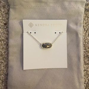 Kendra Scott Elisa Gold chain with pyrite stone.
